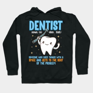 Dentist Definition Fact Gets To The Root Of The Problem Gift Hoodie